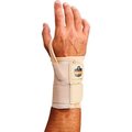 Ergodyne ProFlex 4010 Double Strap Wrist Support, Tan, XL, Right 70128